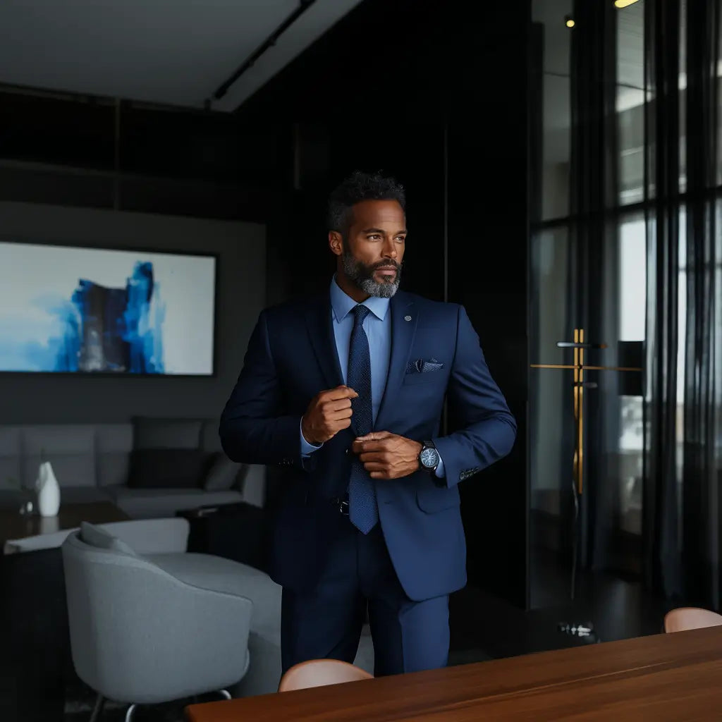 Quale colore di camicia si abbina a un abito blu?