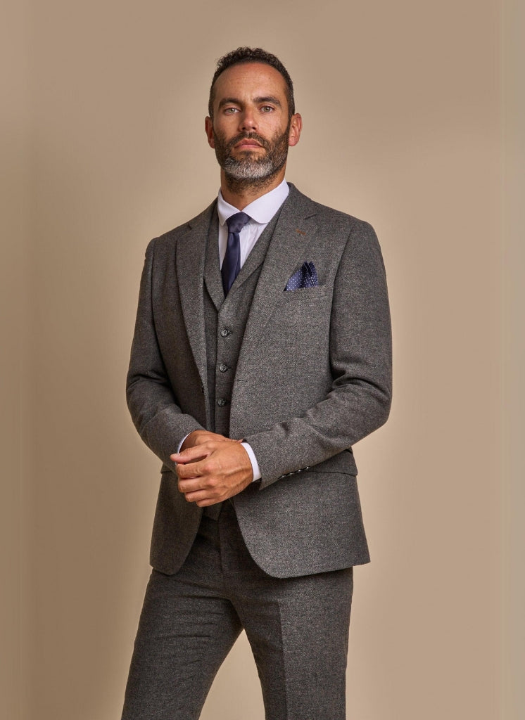 Cavani – Giacca Martez Tweed Grigio