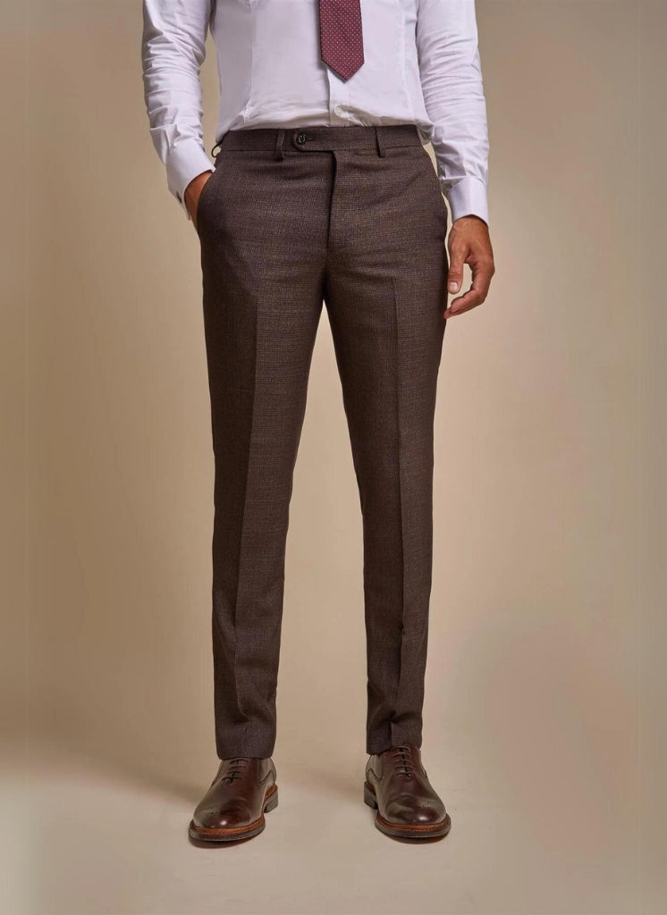 Cavani Caridi – Pantalone Marrone Scuro