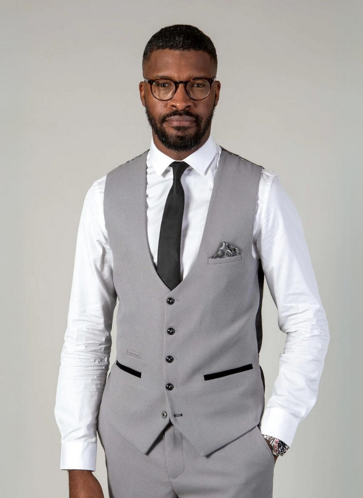 Marc Darcy – Gilet Edwin Grigio Argento