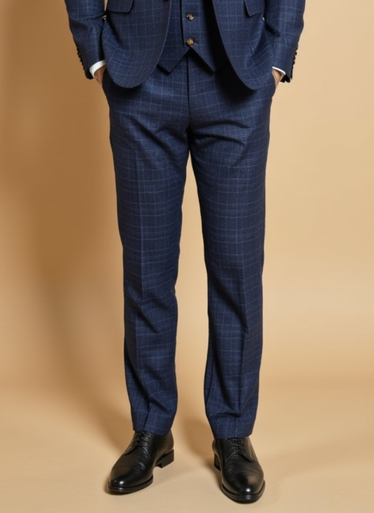 CASTLESON – Pantaloni Phantom Blu Navy