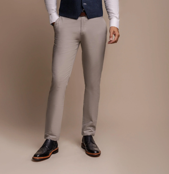Pantaloni chino uomo Ardesia - Cavani Dakota