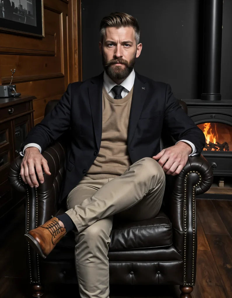 Outfit business casual - Eleganza senza tempo in nero e beige