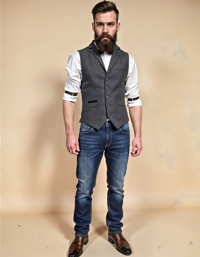 Outfit business casual - Urban Edge grigio mix & match