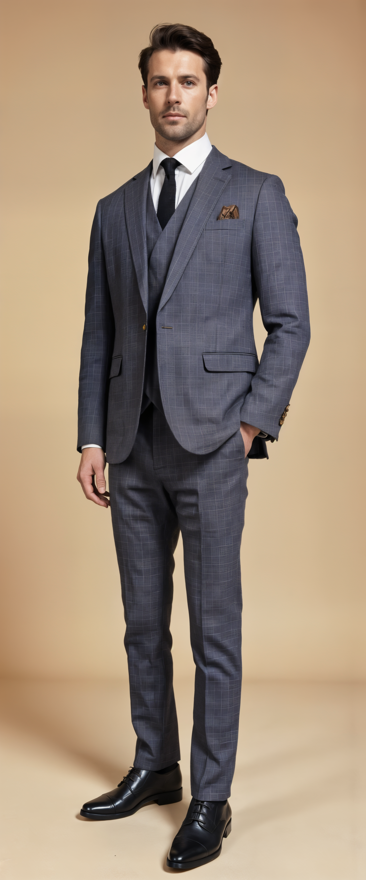 CASTLESON Phantom – Abito Da Uomo Tre Pezzi Grigio