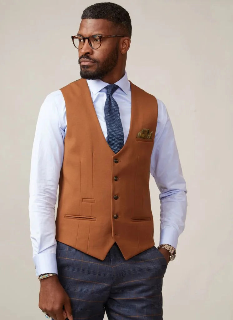 Kelvin Tan – Gilet Singolo Petto