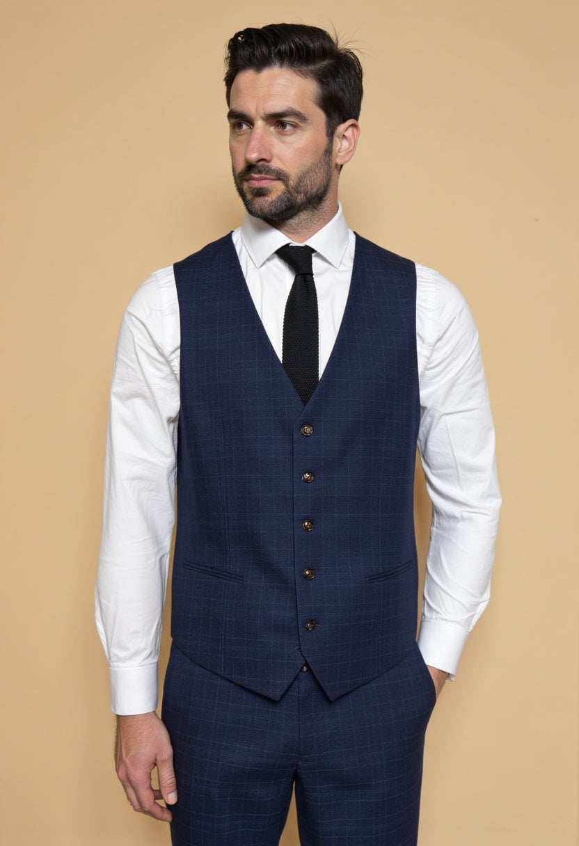 CASTLESON – Gilet Phantom Blu Navy