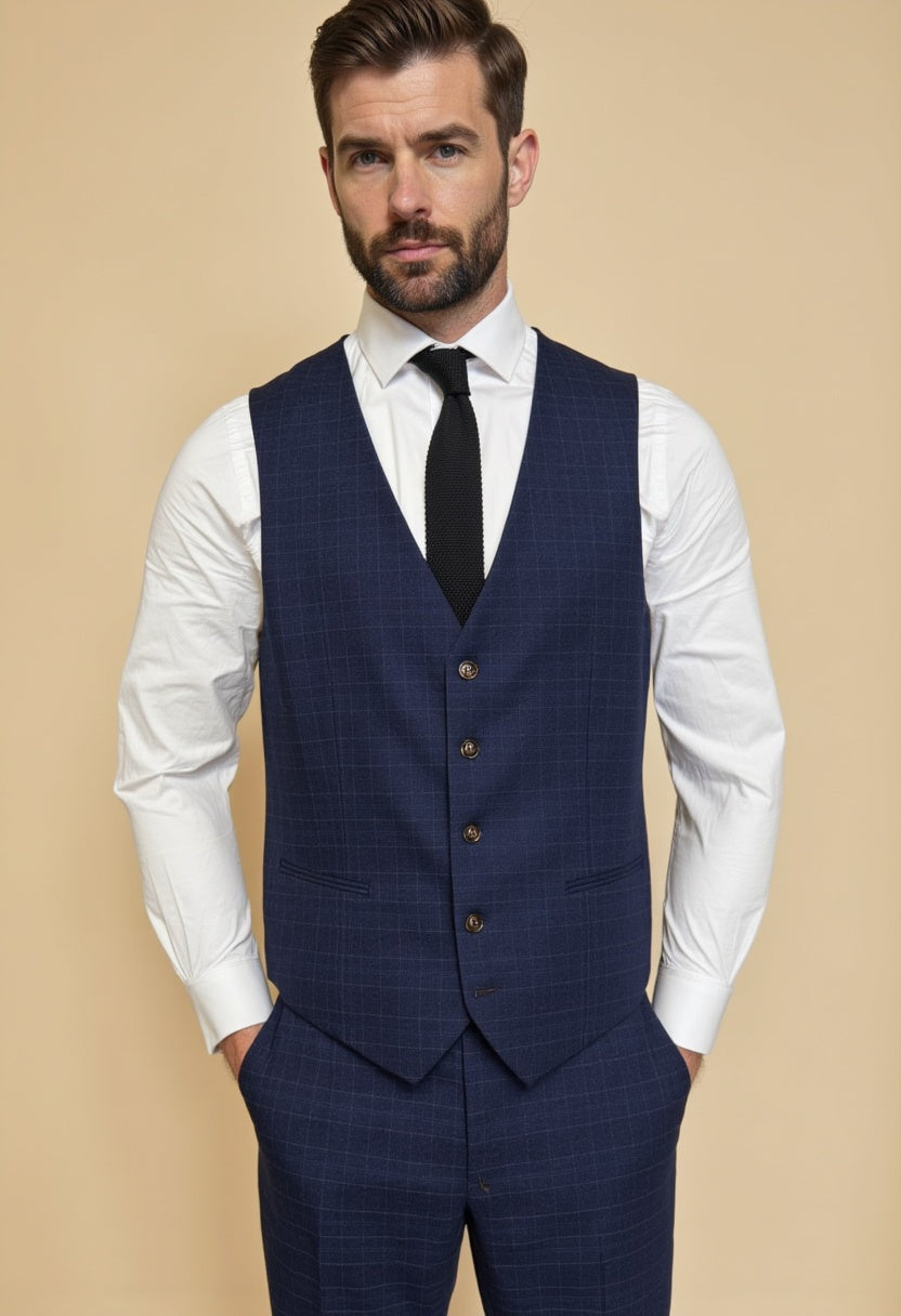 CASTLESON – Gilet Phantom Blu Navy