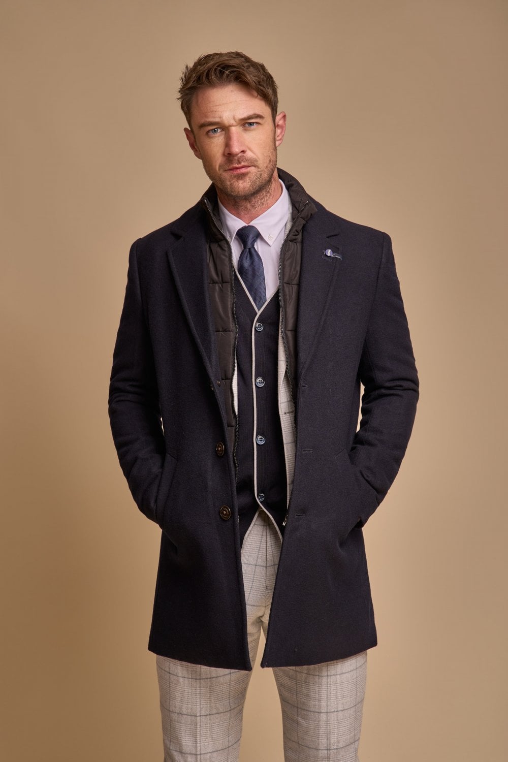 Cavani Sanford capotto - Navy