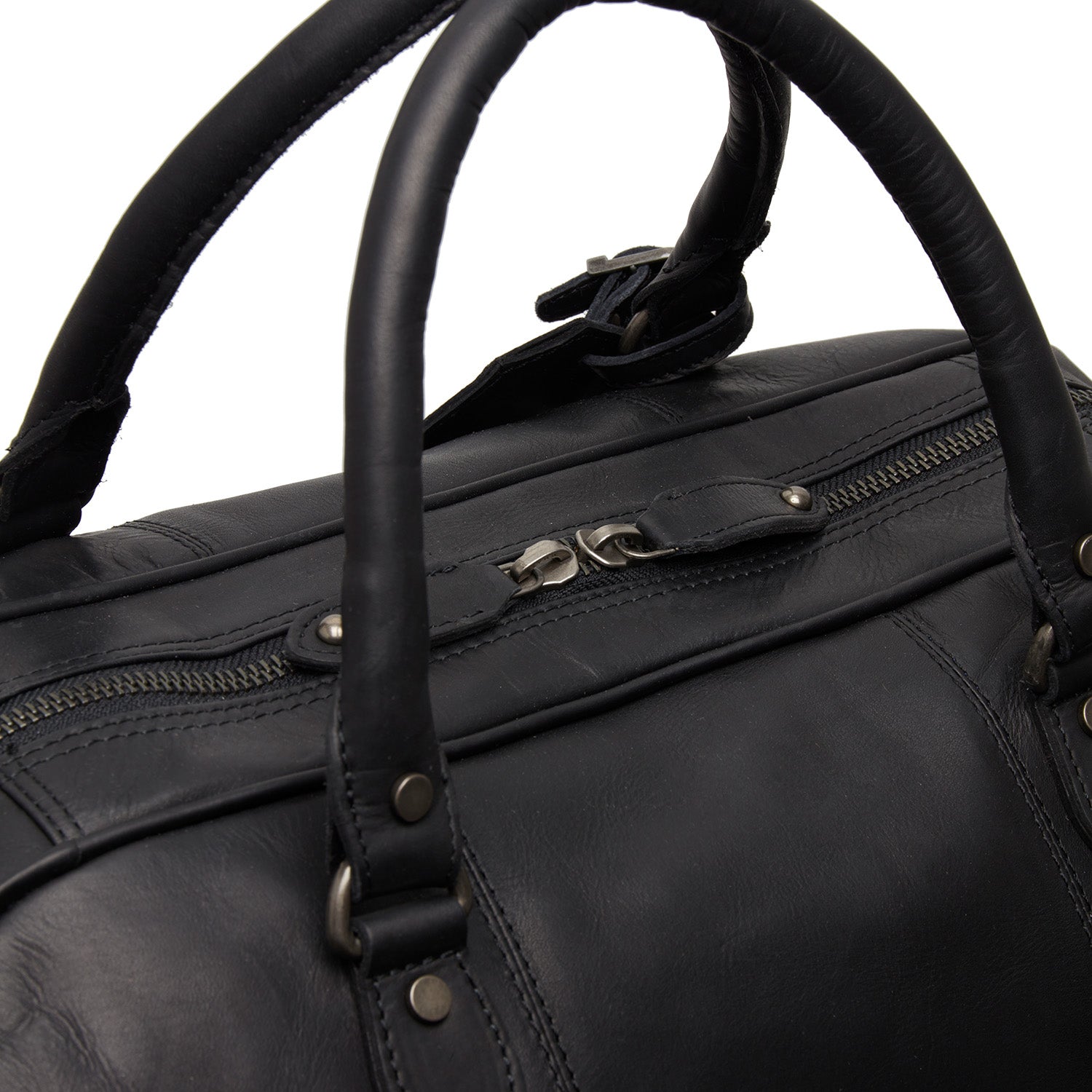 Borsone da Weekend in Pelle - The Chesterfield Brand Liam Nero