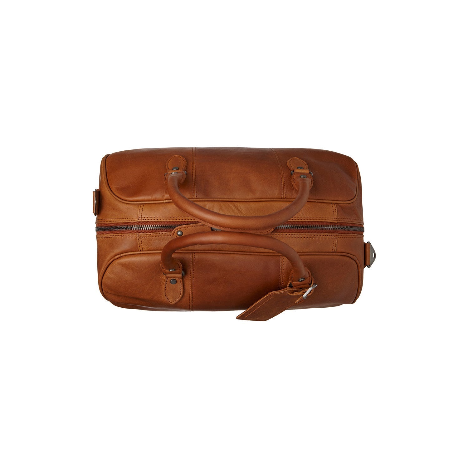 Borsone da Weekend in Pelle - The Chesterfield Brand Liam Cognac