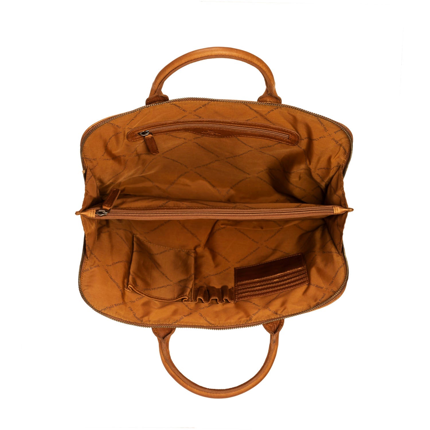 Borsa per Laptop in Pelle - The Chesterfield Brand Harvey Cognac