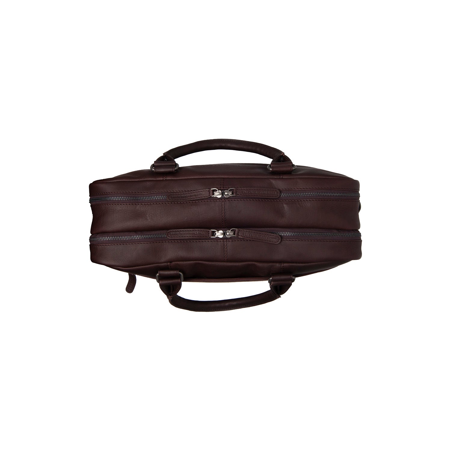 Borsa per Laptop in Pelle - The Chesterfield Brand Boston Marrone