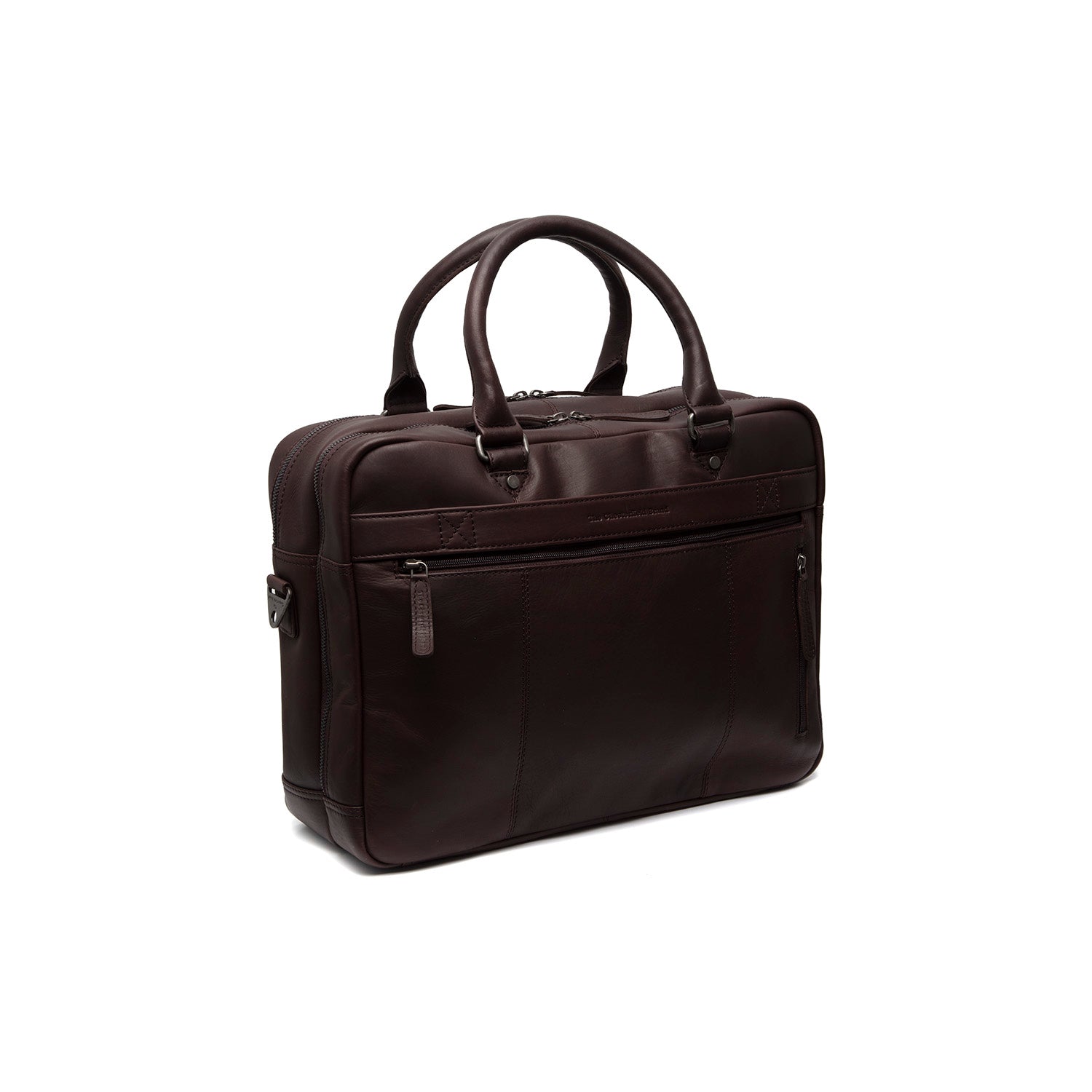 Borsa per Laptop in Pelle - The Chesterfield Brand Boston Marrone