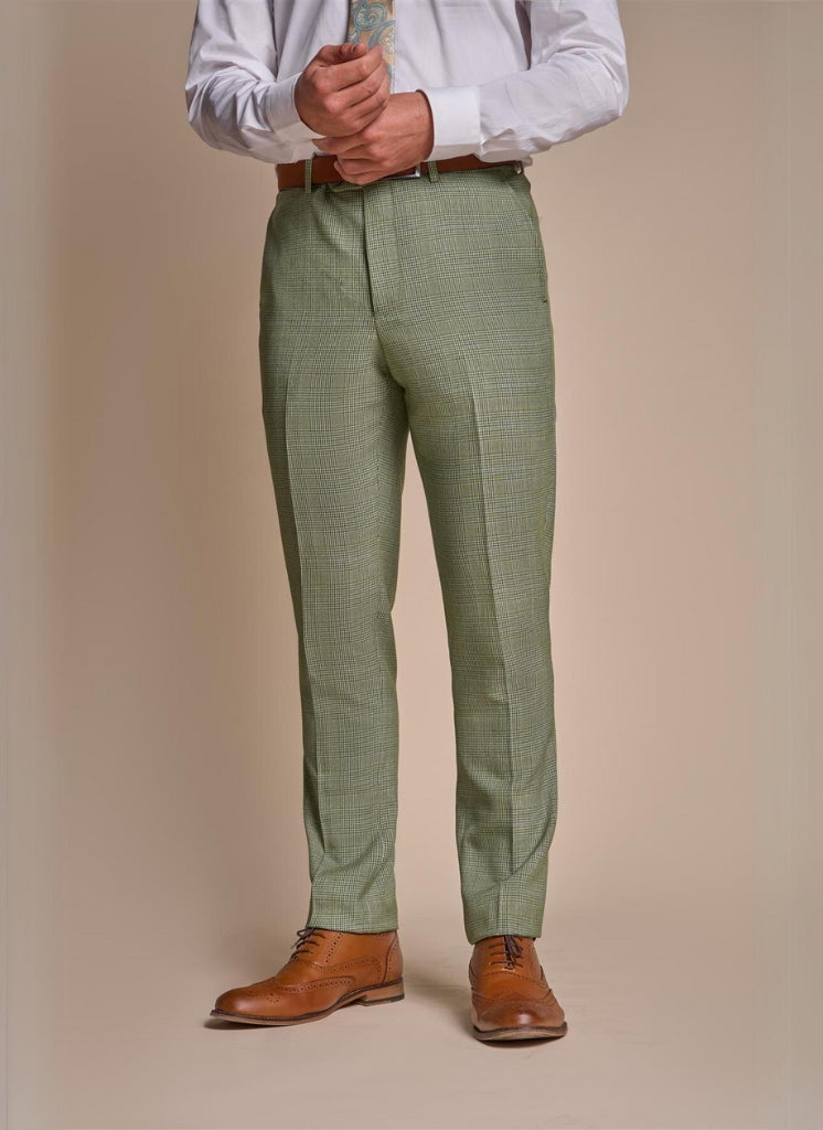 Cavani Caridi – Pantalone Verde Salvia