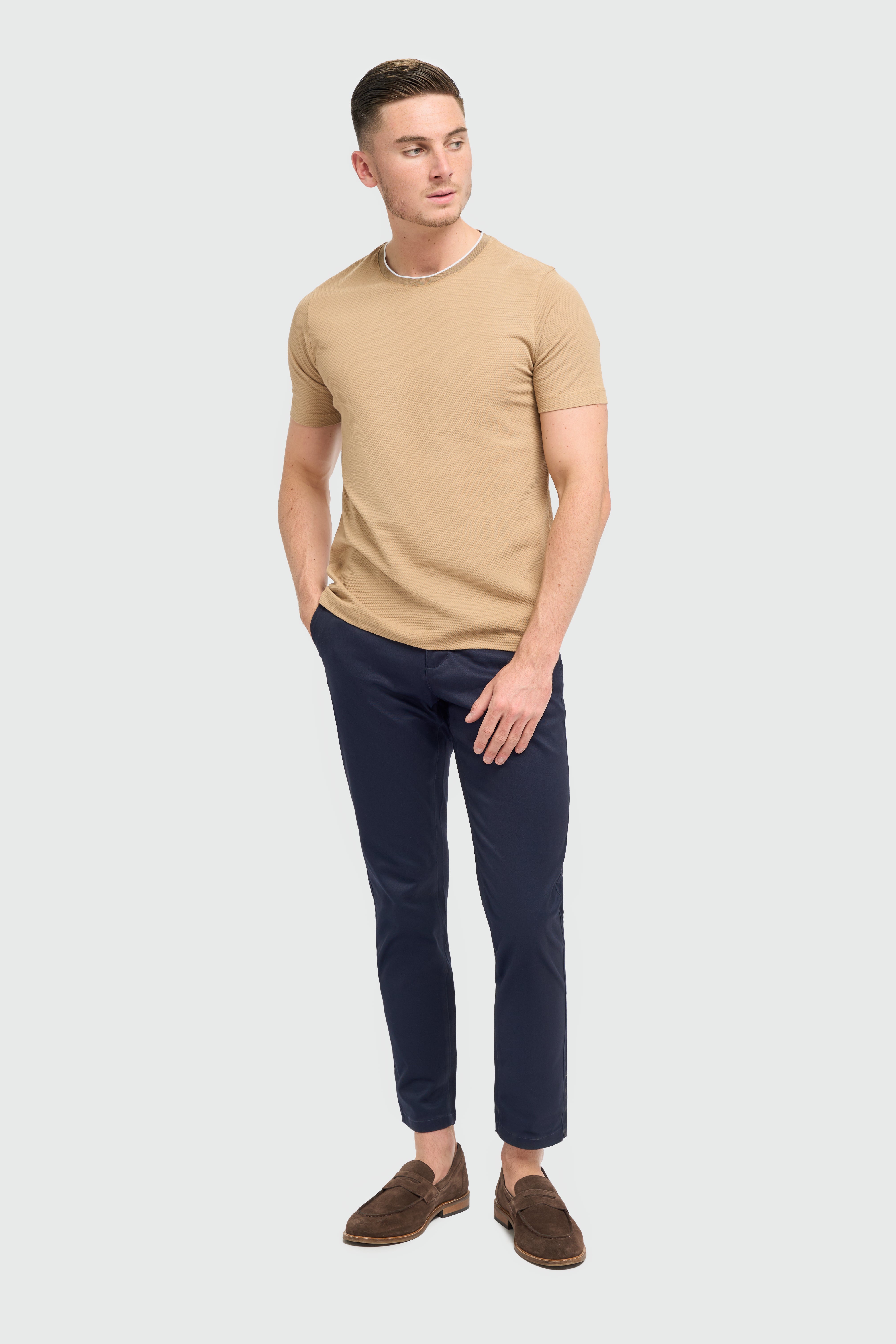 Pantaloni chino uomo Pietra - Cavani Dakota