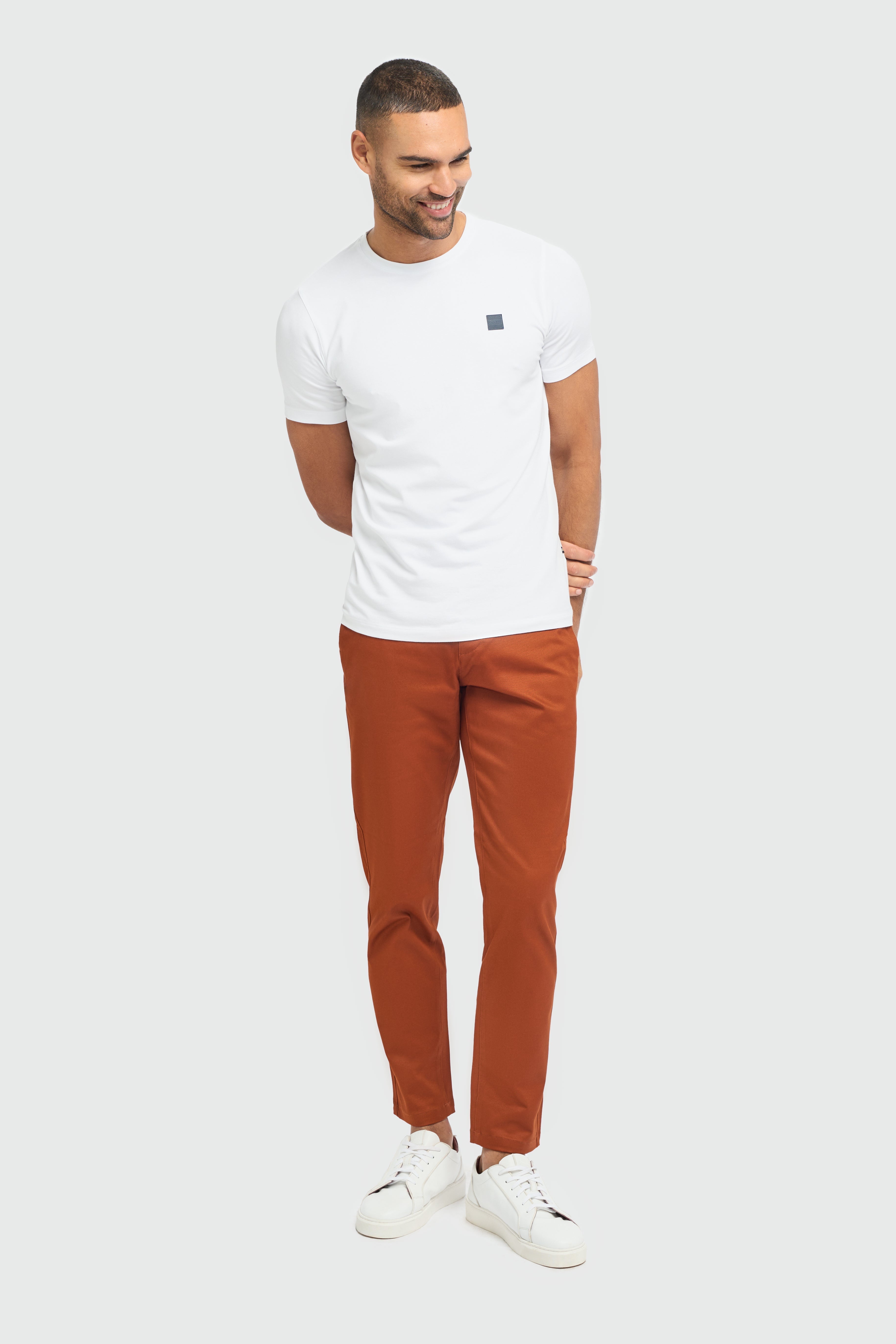Pantaloni chino uomo Oliva - Cavani Dakota