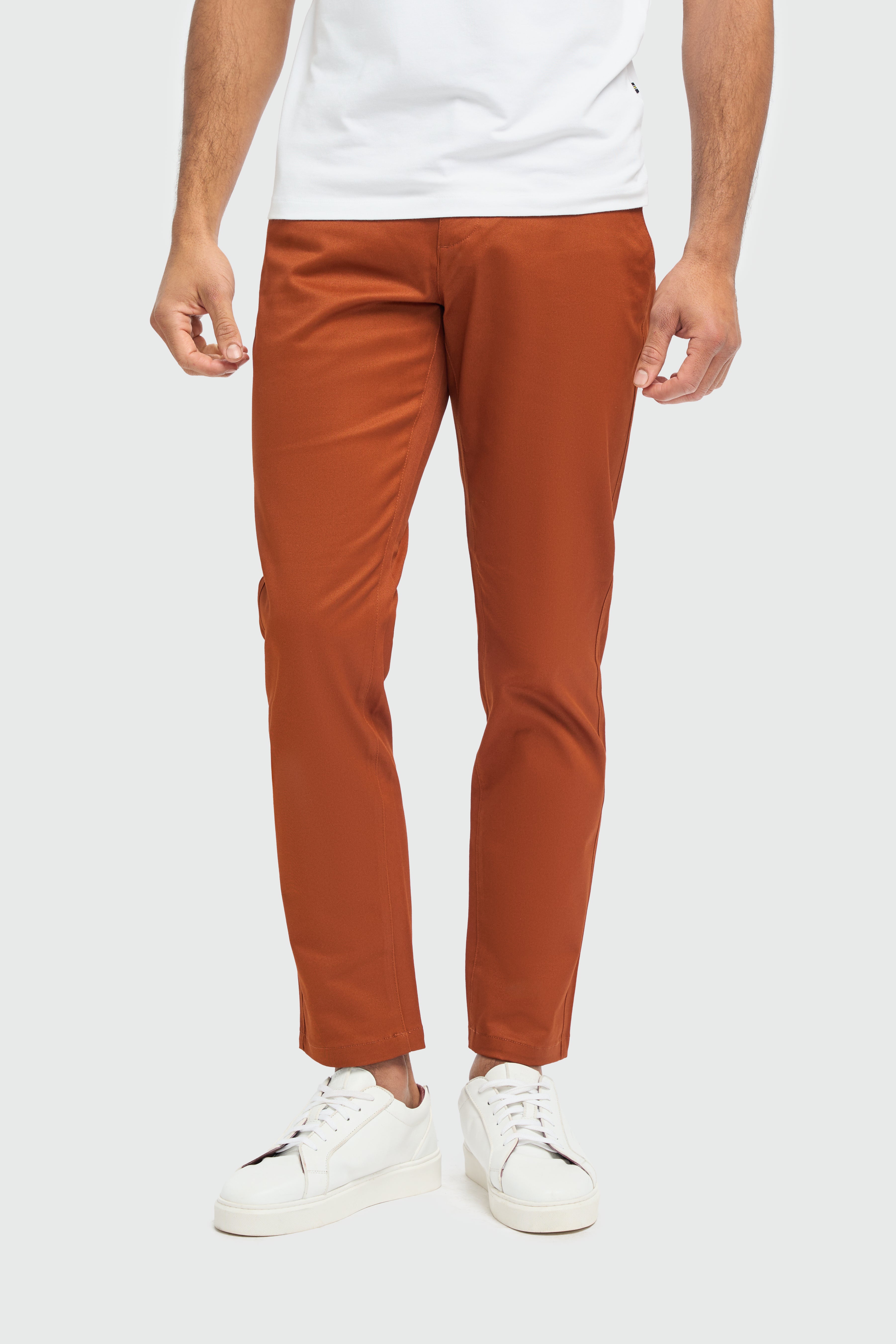 Pantaloni chino uomo Cioccolato - Cavani Dakota Cioccolato