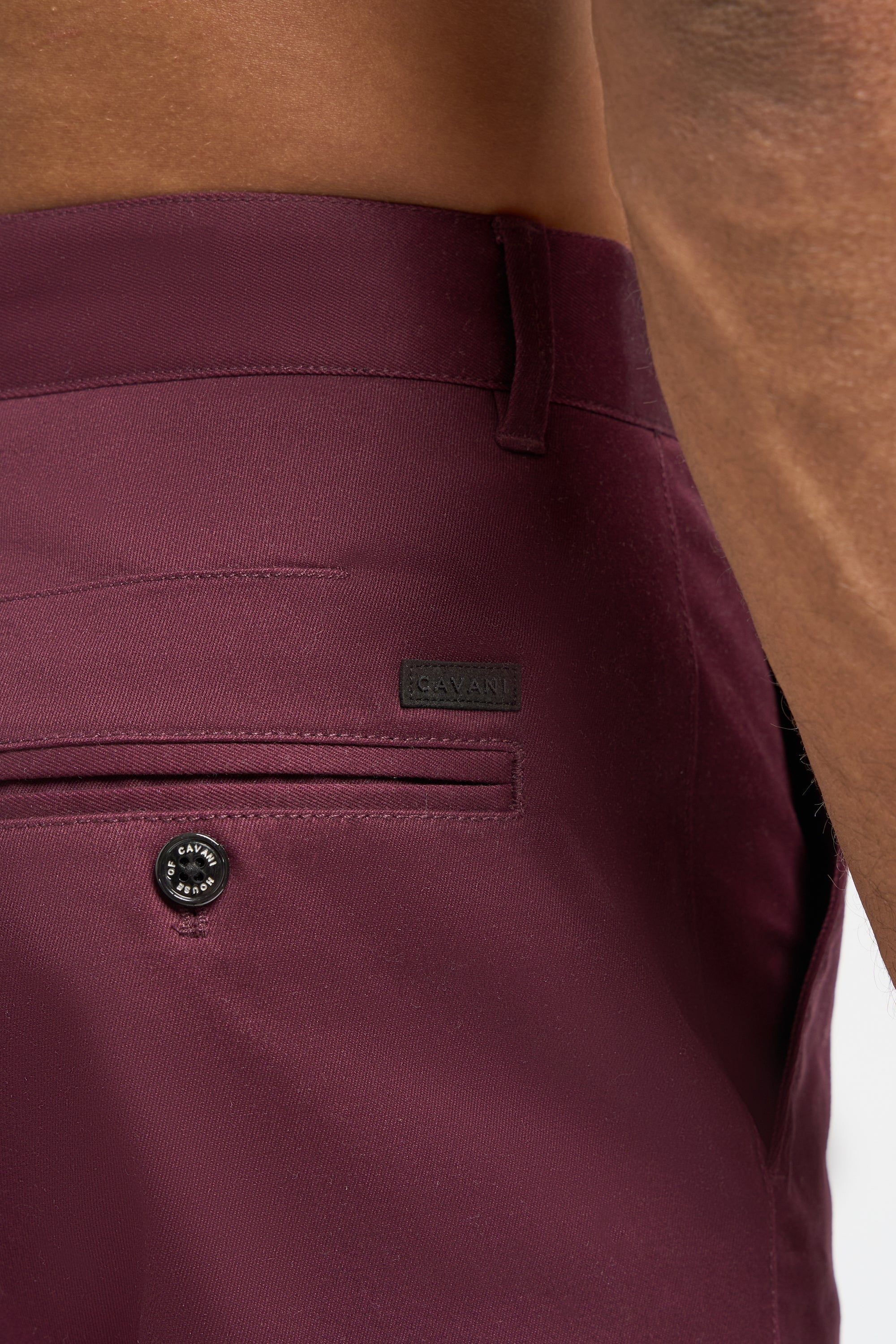 Pantaloni chino uomo Cioccolato - Cavani Dakota Cioccolato