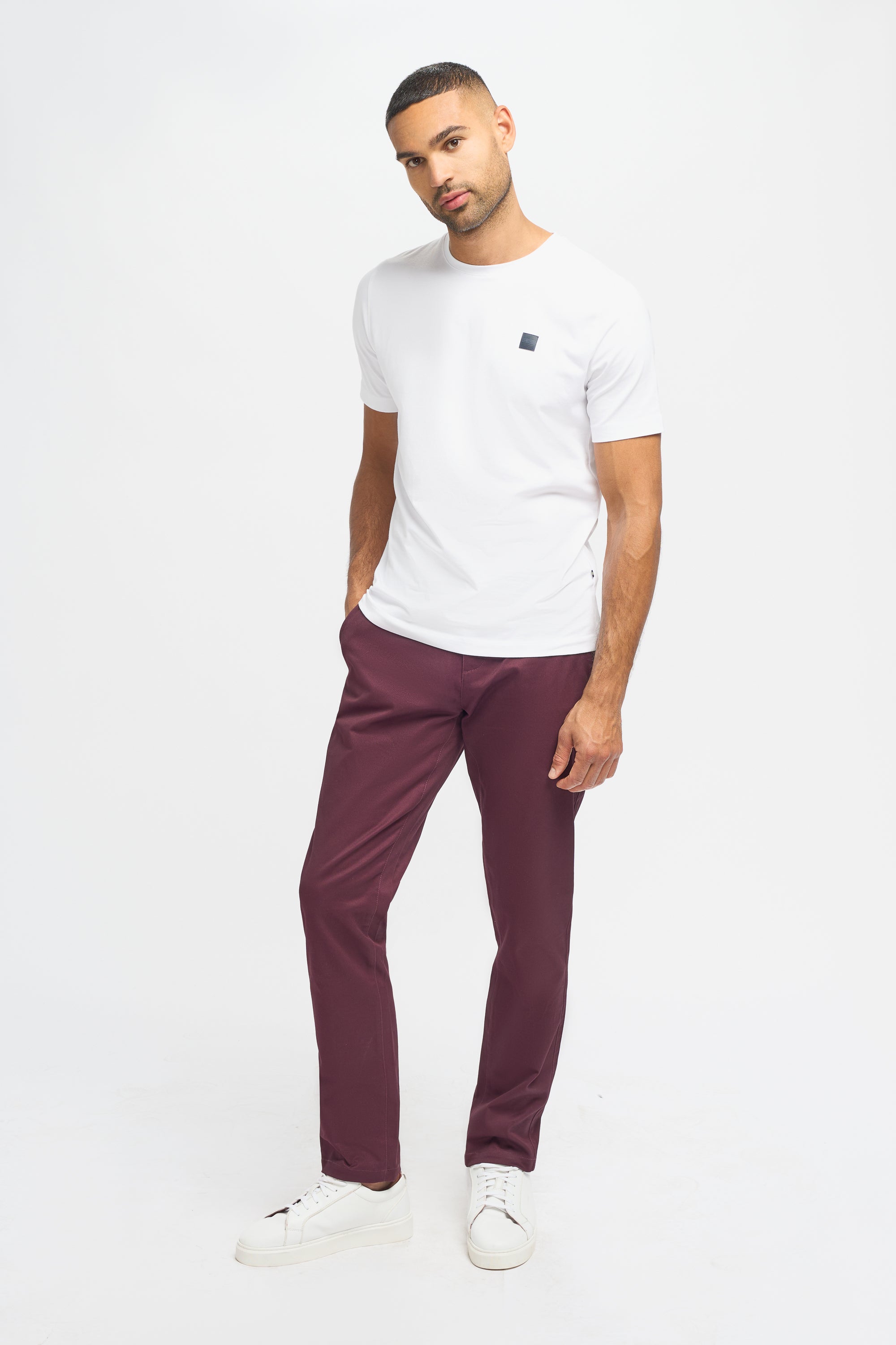 Pantaloni chino uomo - Cavani Dakota Malva