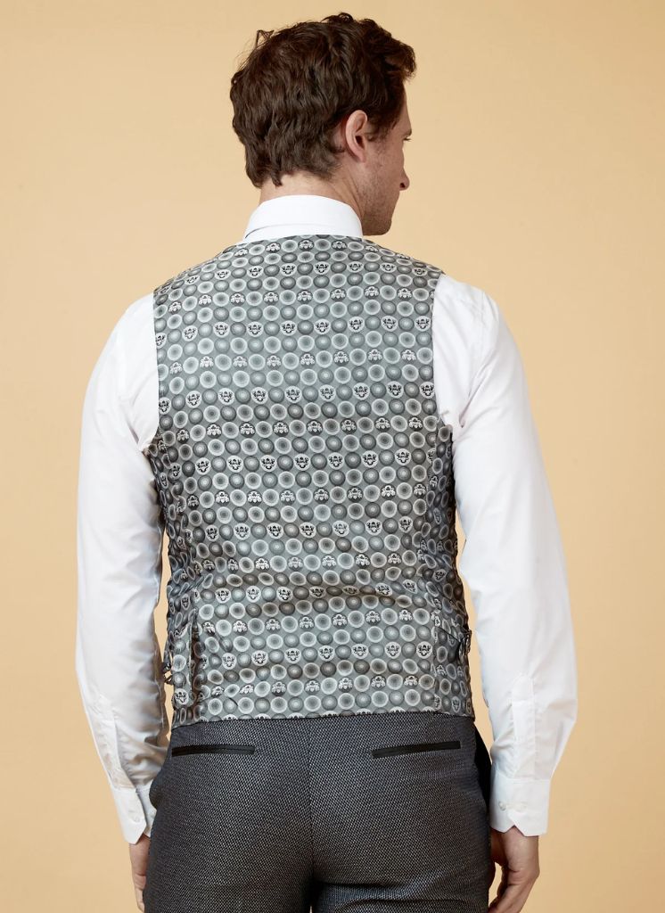 Marc Darcy – Gilet Spencer Grigio Carbone