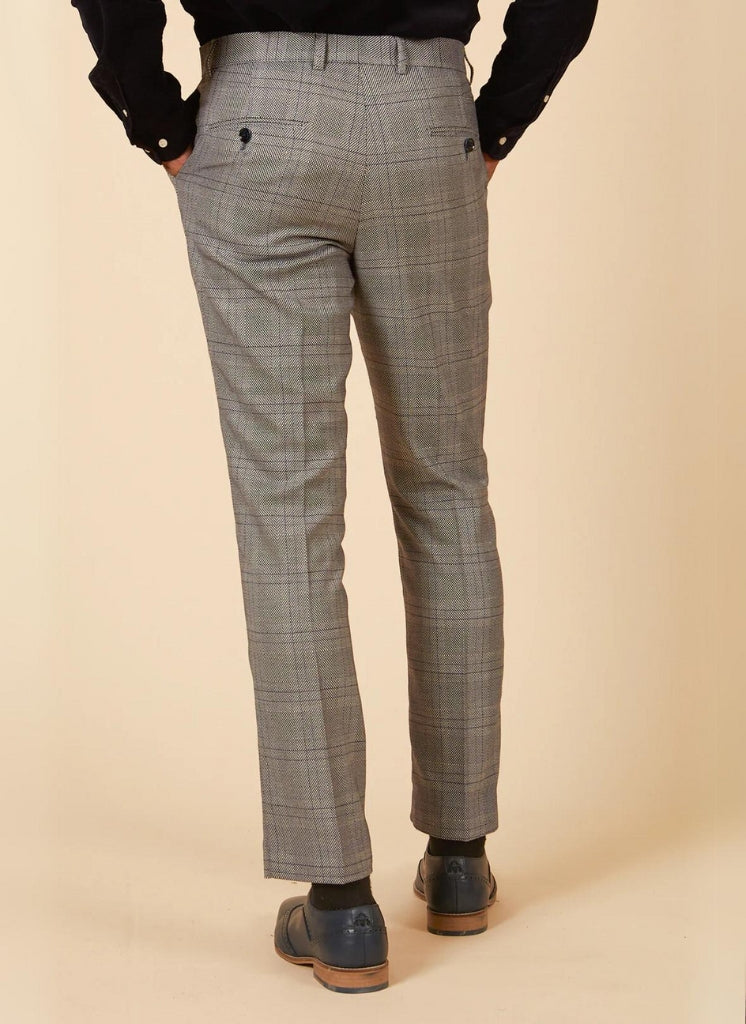 Marc Darcy – Pantalone Jerry Grigio a Quadri