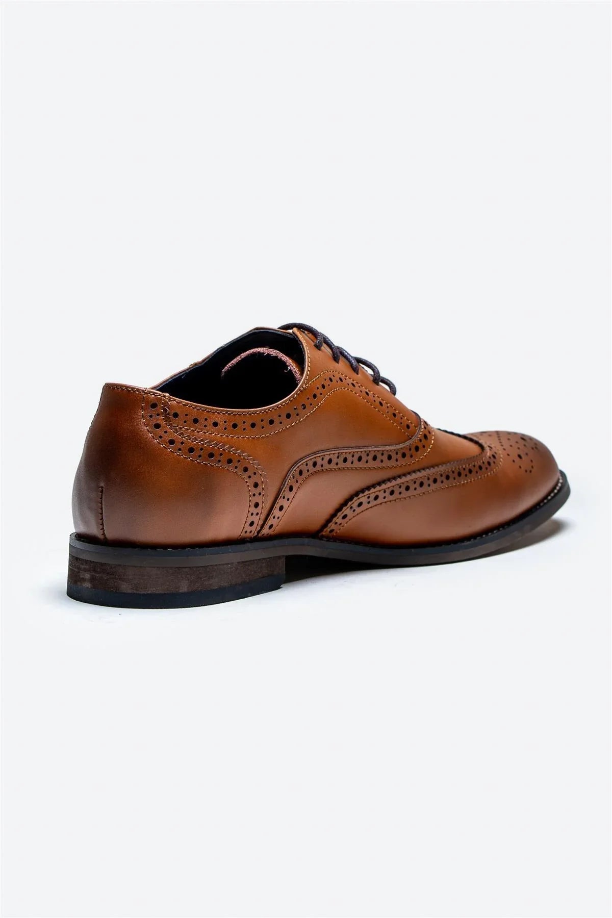 Cavani Clark Scarpe Marrone Chiaro - Wingtip Brogue