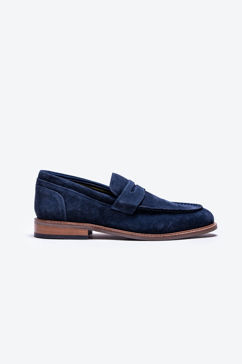 Mocassini in camoscio Cavani Jordan - Blu Navy