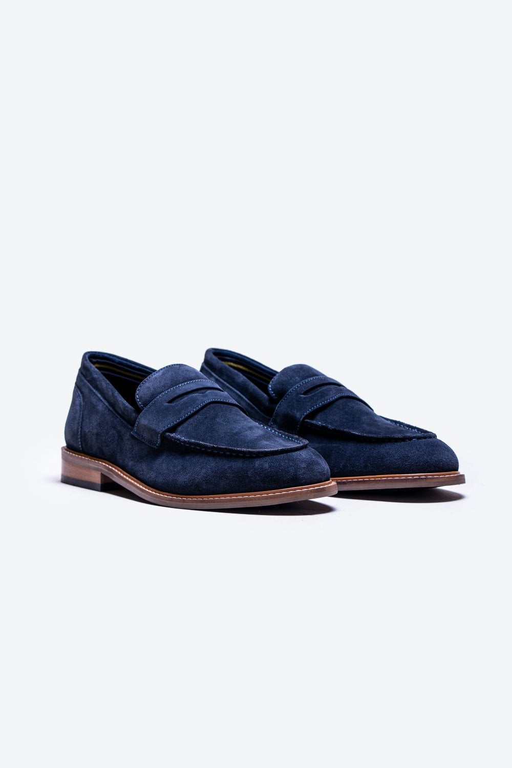 Mocassini in camoscio Cavani Jordan - Blu Navy