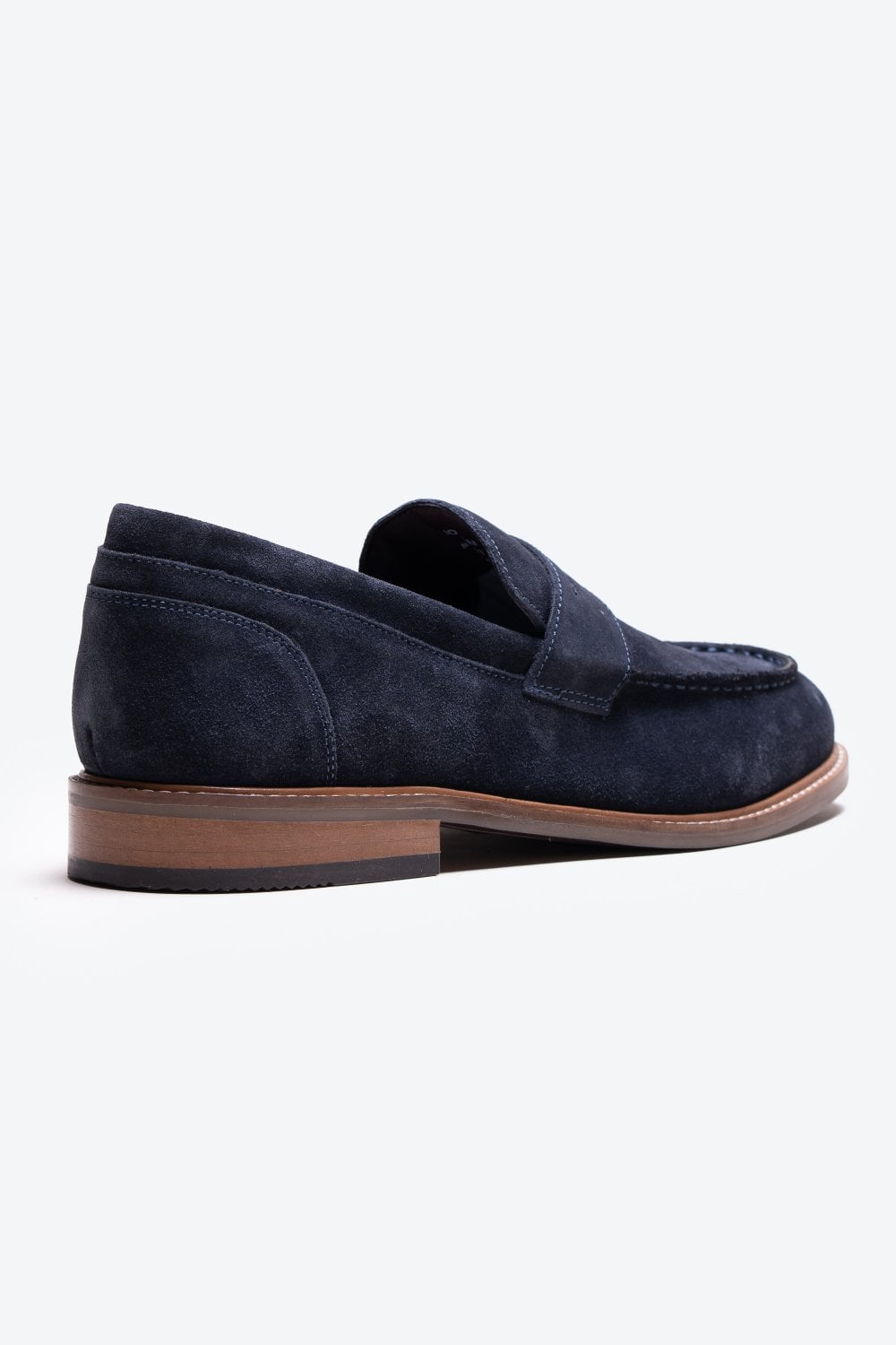 Cavani Jordan Mocassini in Suede - Blu Navy