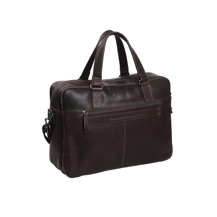 Borsa per laptop in pelle - The Chesterfield Brand Misha marrone