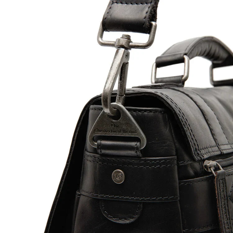 Borsa per laptop in pelle - The Chesterfield Brand Imperia nera