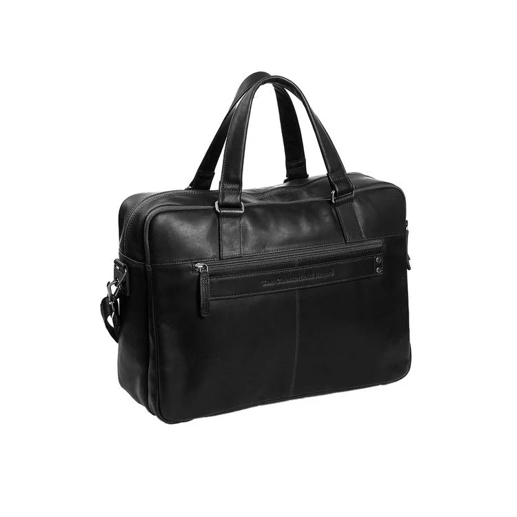 Borsa per laptop in pelle - The Chesterfield Brand Misha nera