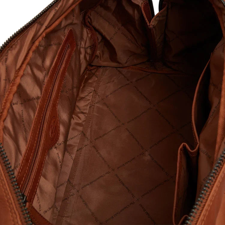 Borsone in pelle - The Chesterfield Brand Melbourne Cognac