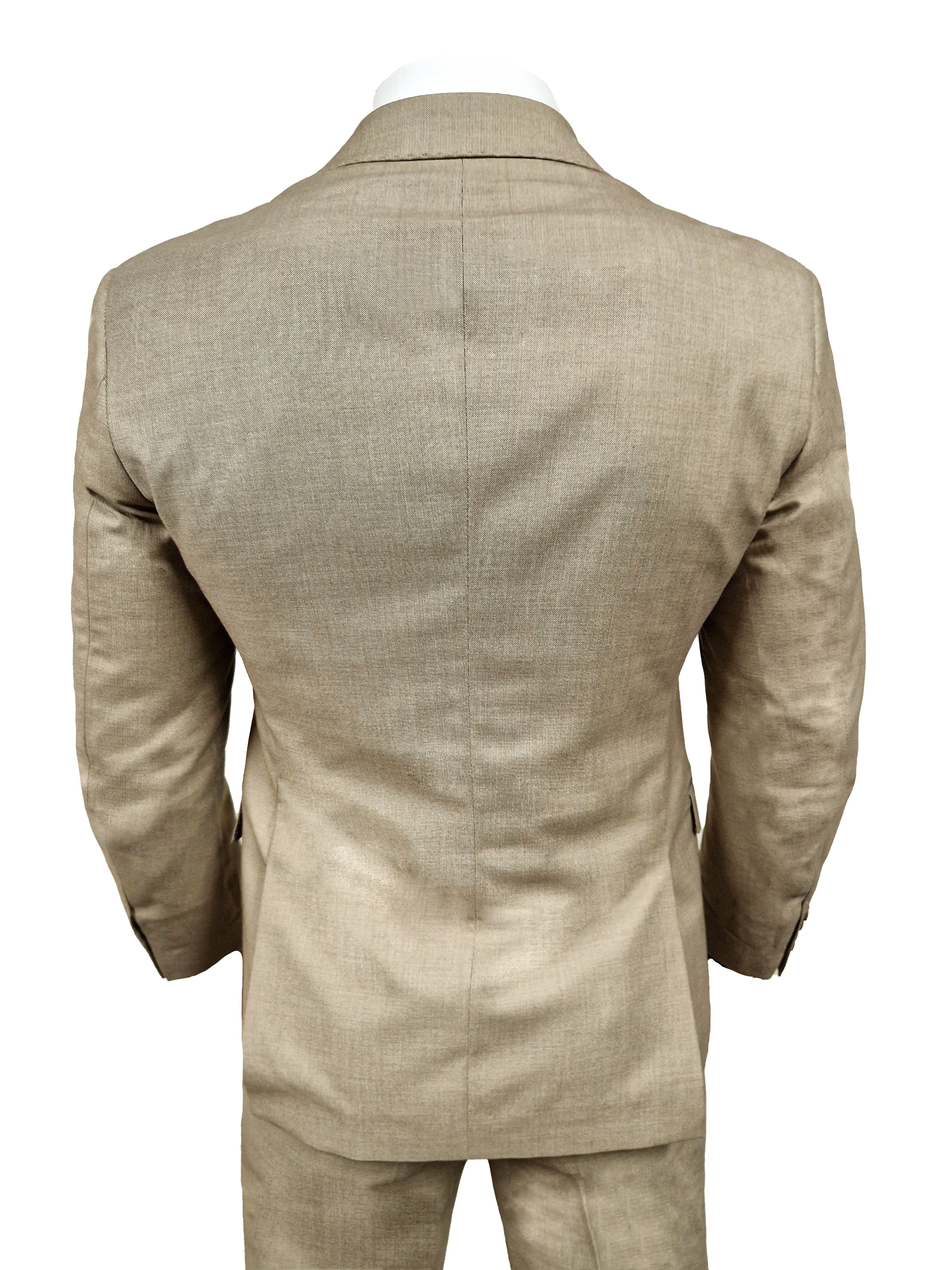 TAVERNY Major - Completo Da Uomo Tre Pezzi Beige