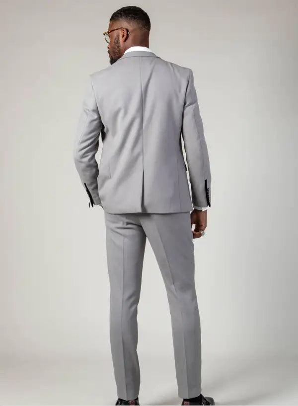 Completo grigio a due pezzi - Marc Darcy Edwin Silver suit 2pc.