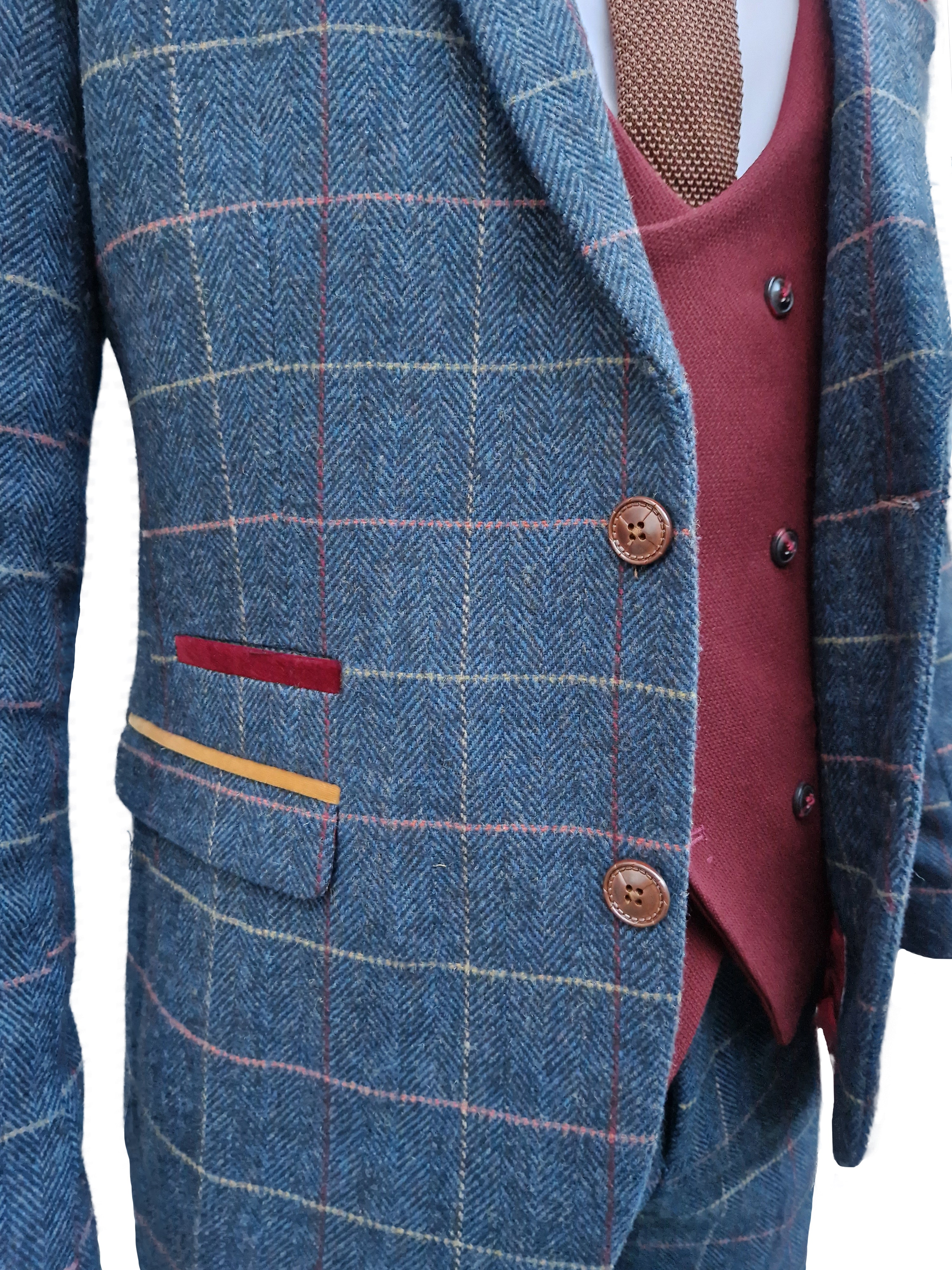 Completo da uomo a tre pezzi Tweed Eton - Mix & Match