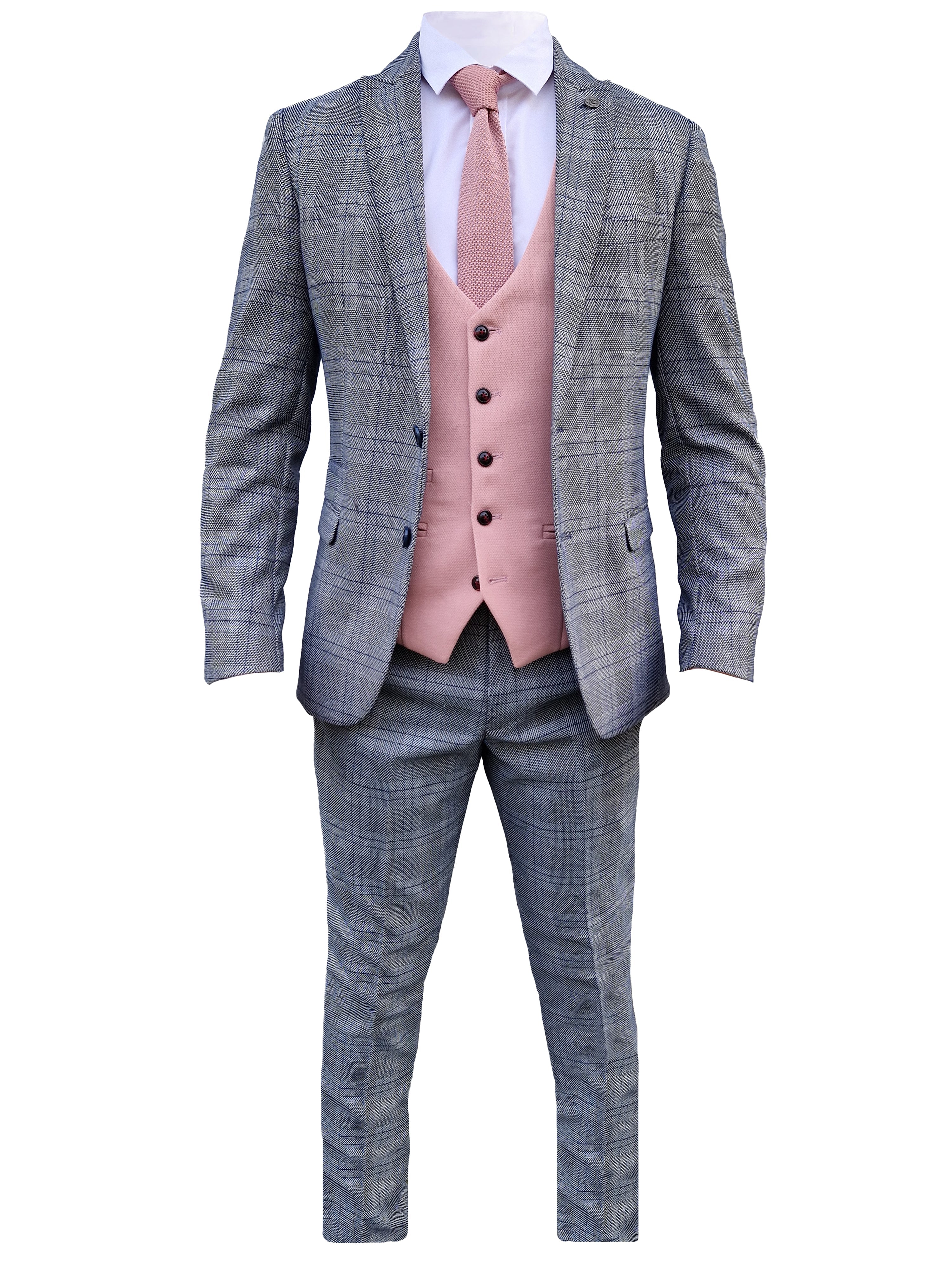 Abito a tre pezzi Jerry grey mix & match