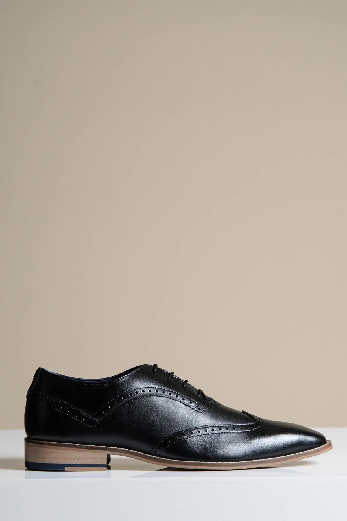 Scarpe in Pelle Nere, Marc Darcy Dawson - Wingtip brogue