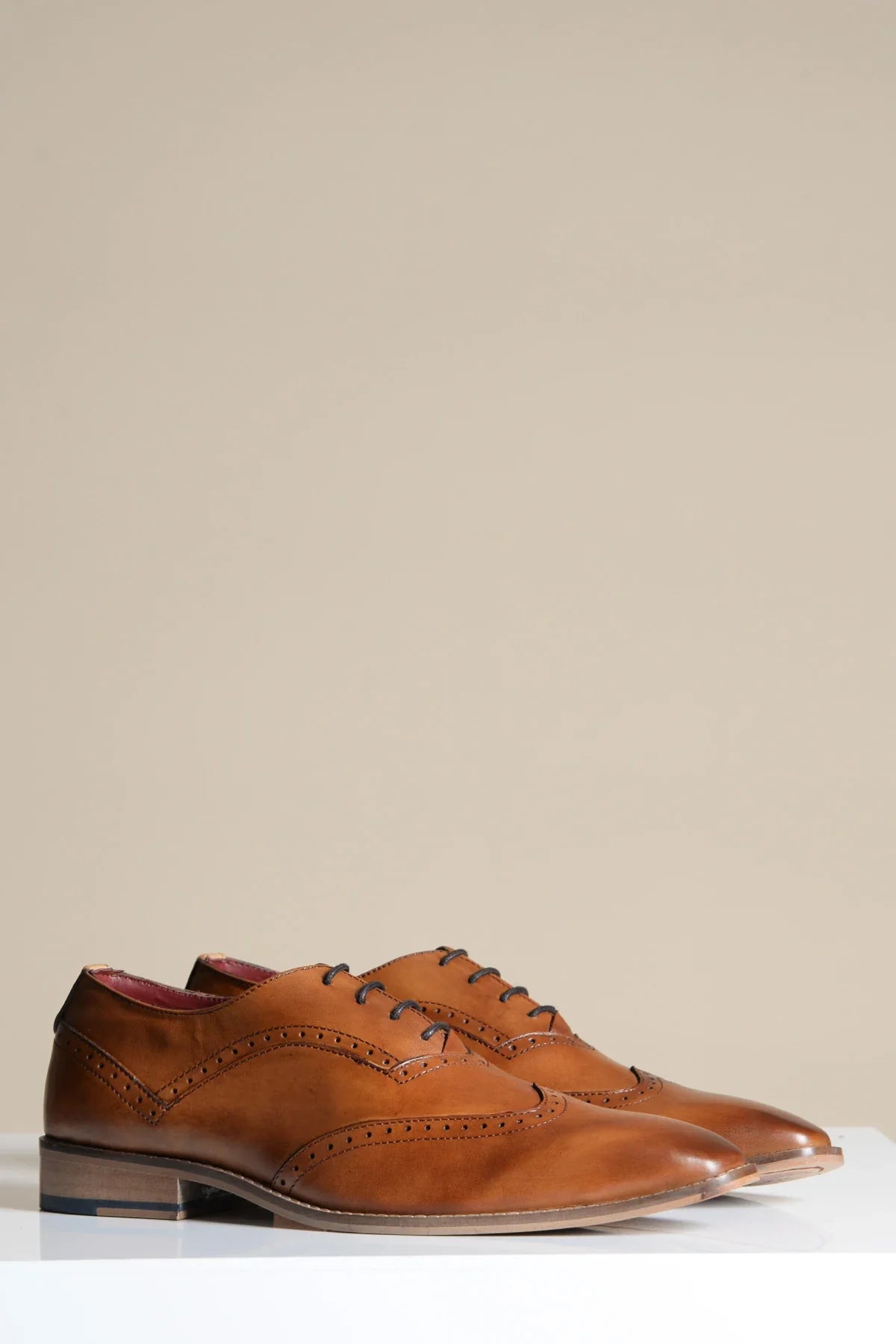 Scarpe in pelle marrone, Marc Darcy Dawson - Wingtip brogue