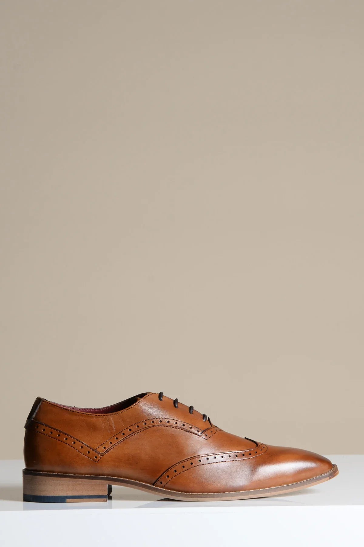 Scarpe in pelle marrone, Marc Darcy Dawson - Wingtip brogue