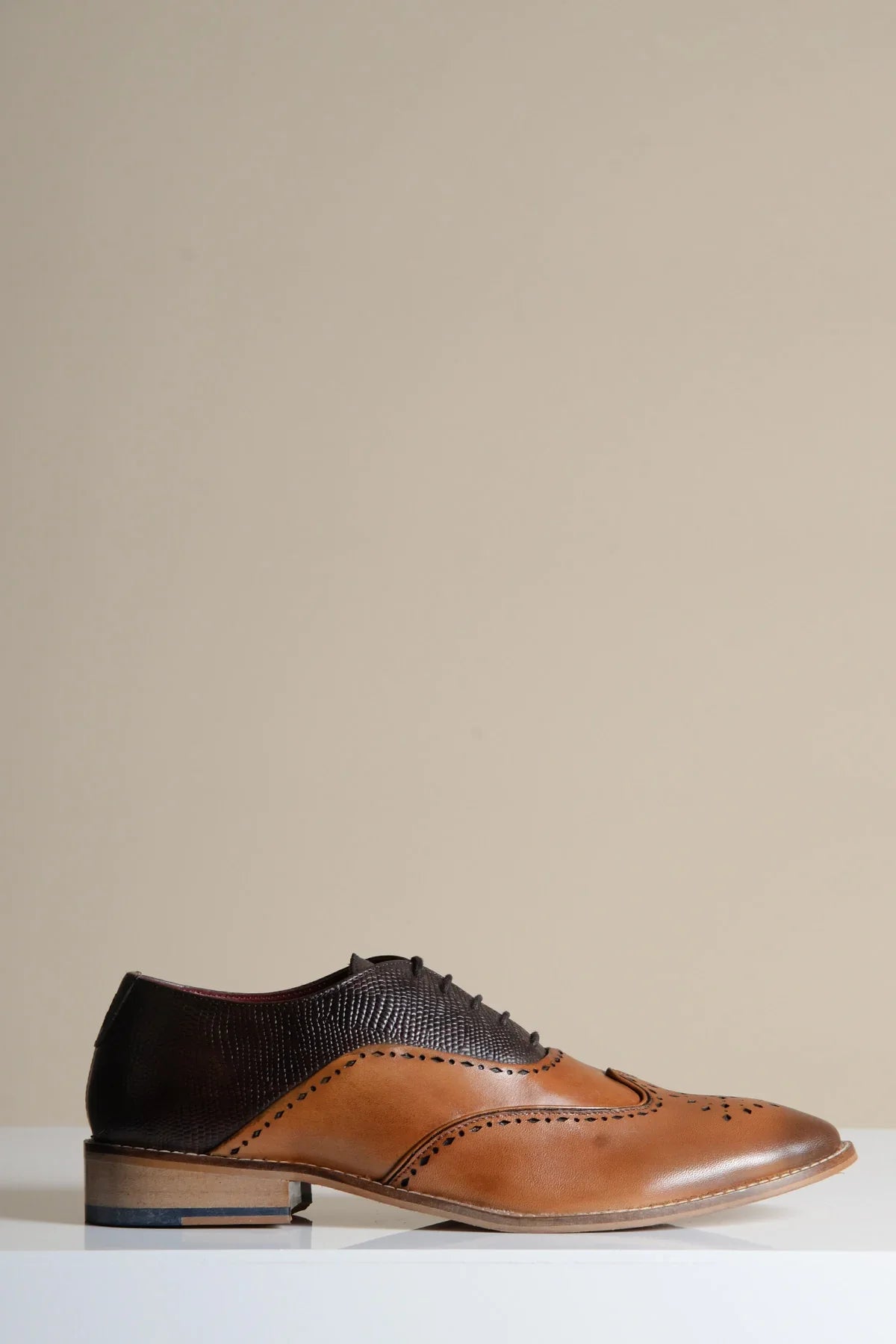 Scarpe in pelle marrone, Marc Darcy Ryan - Wingtip brogue