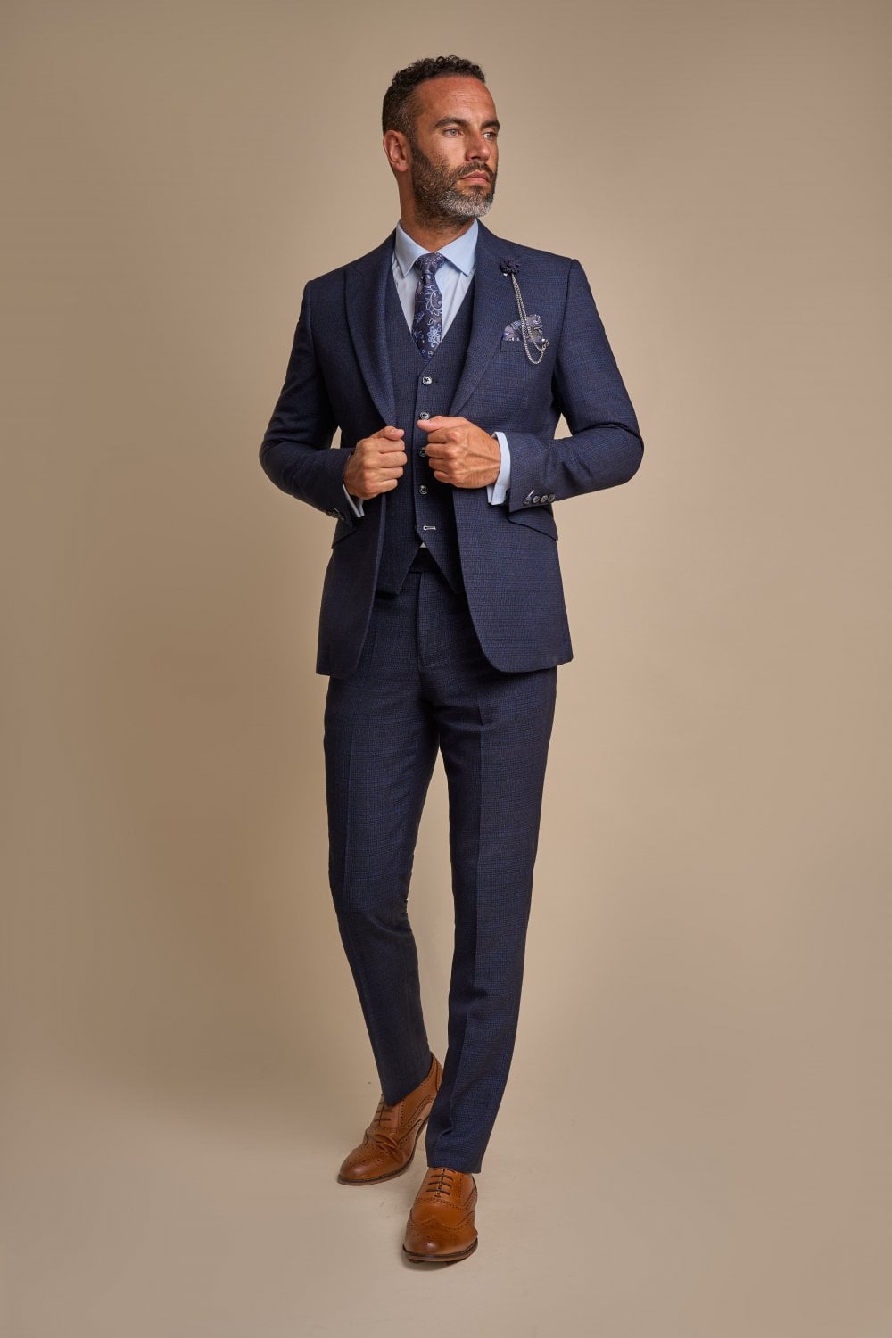 Completo uomo blu navy - Cavani Caridi