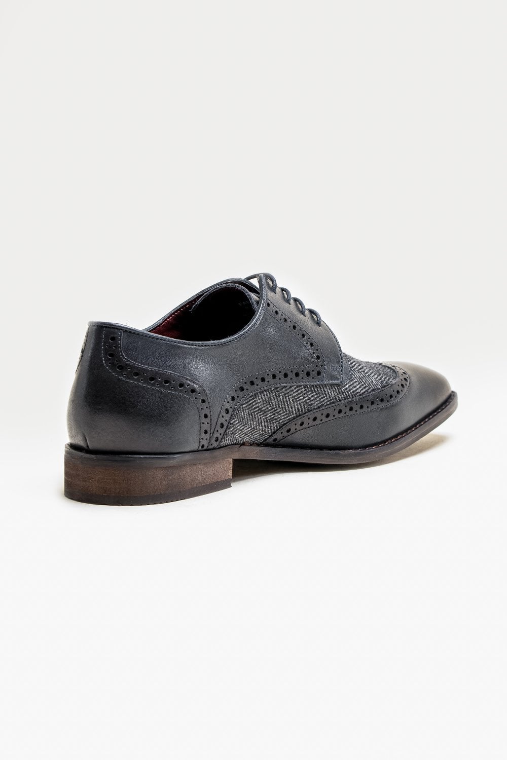 Scarpe in Tweed Cavani Faro Navy