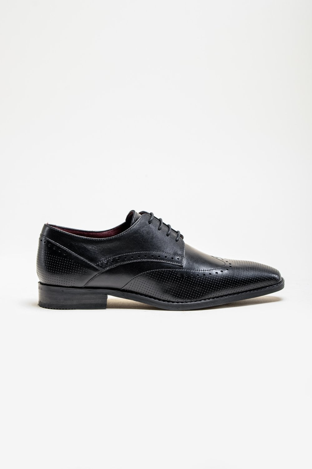 Scarpe Lisbon di Cavani - Nere - Wingtip Brogue