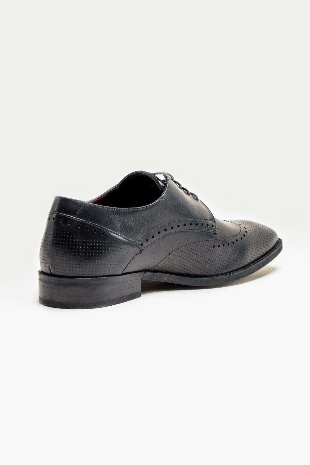 Scarpe Lisbon di Cavani - Nere - Wingtip Brogue