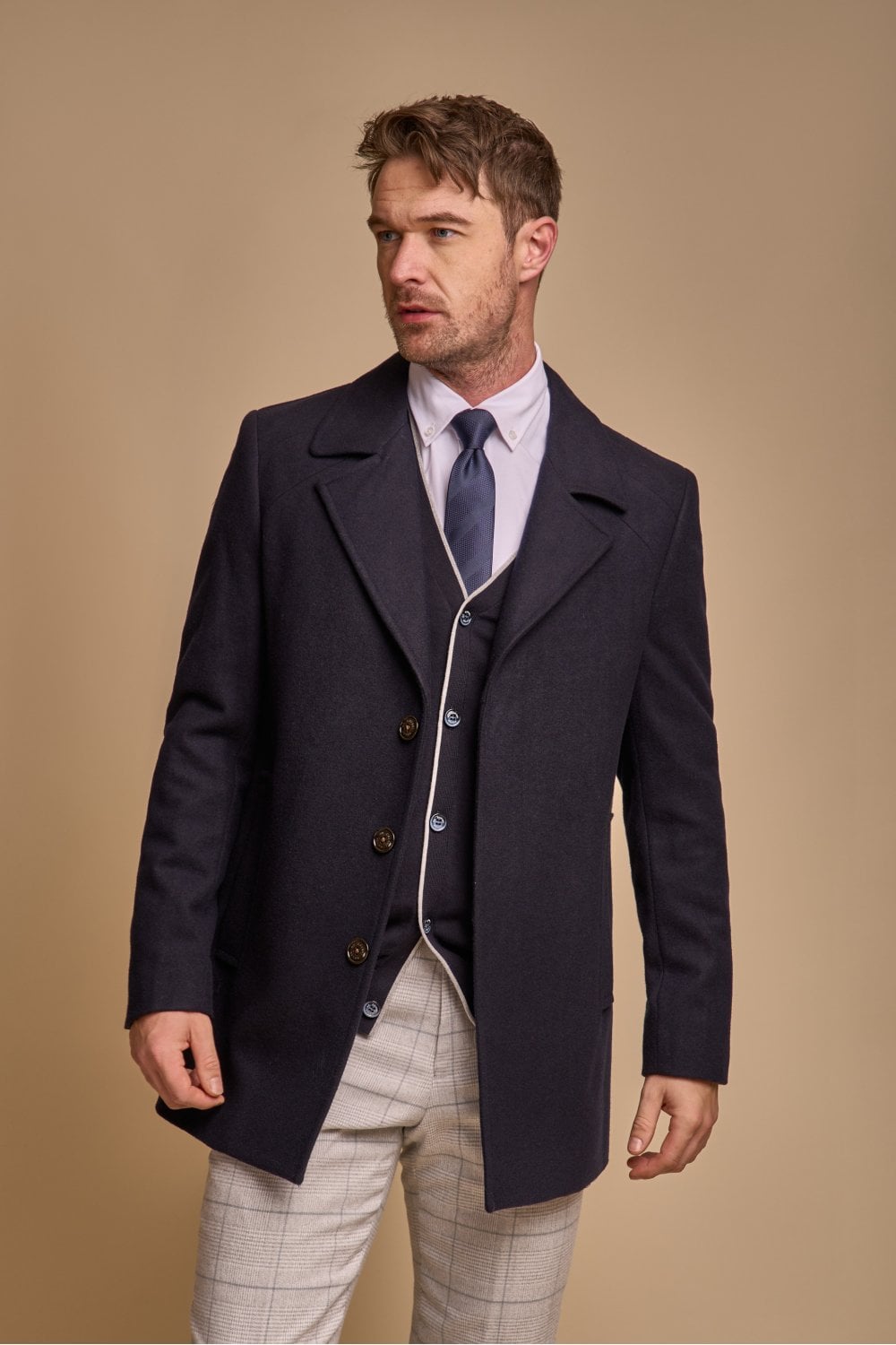 Cappotto Marcus di Cavani - Blu Navy