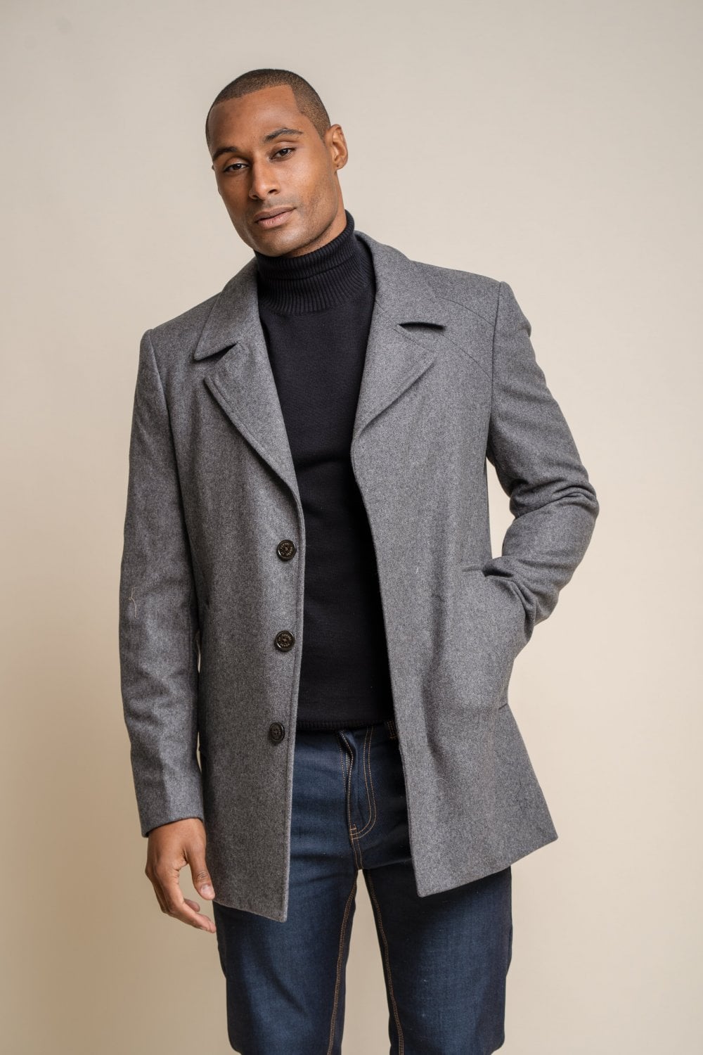 Cappotto Nelson di Cavani - Grigio