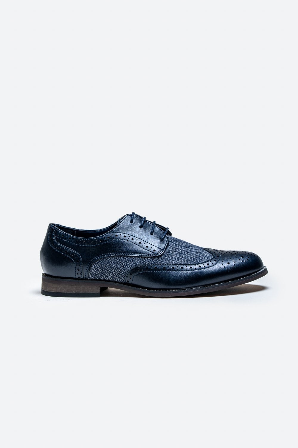 Scarpe in Tweed Cavani Oliver - Blu Navy