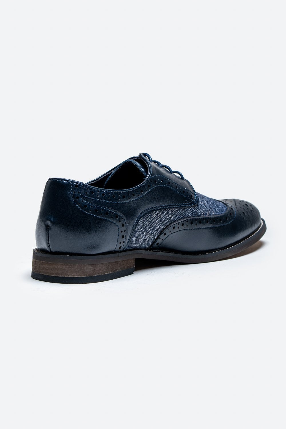 Scarpe in Tweed Cavani Oliver - Blu Navy